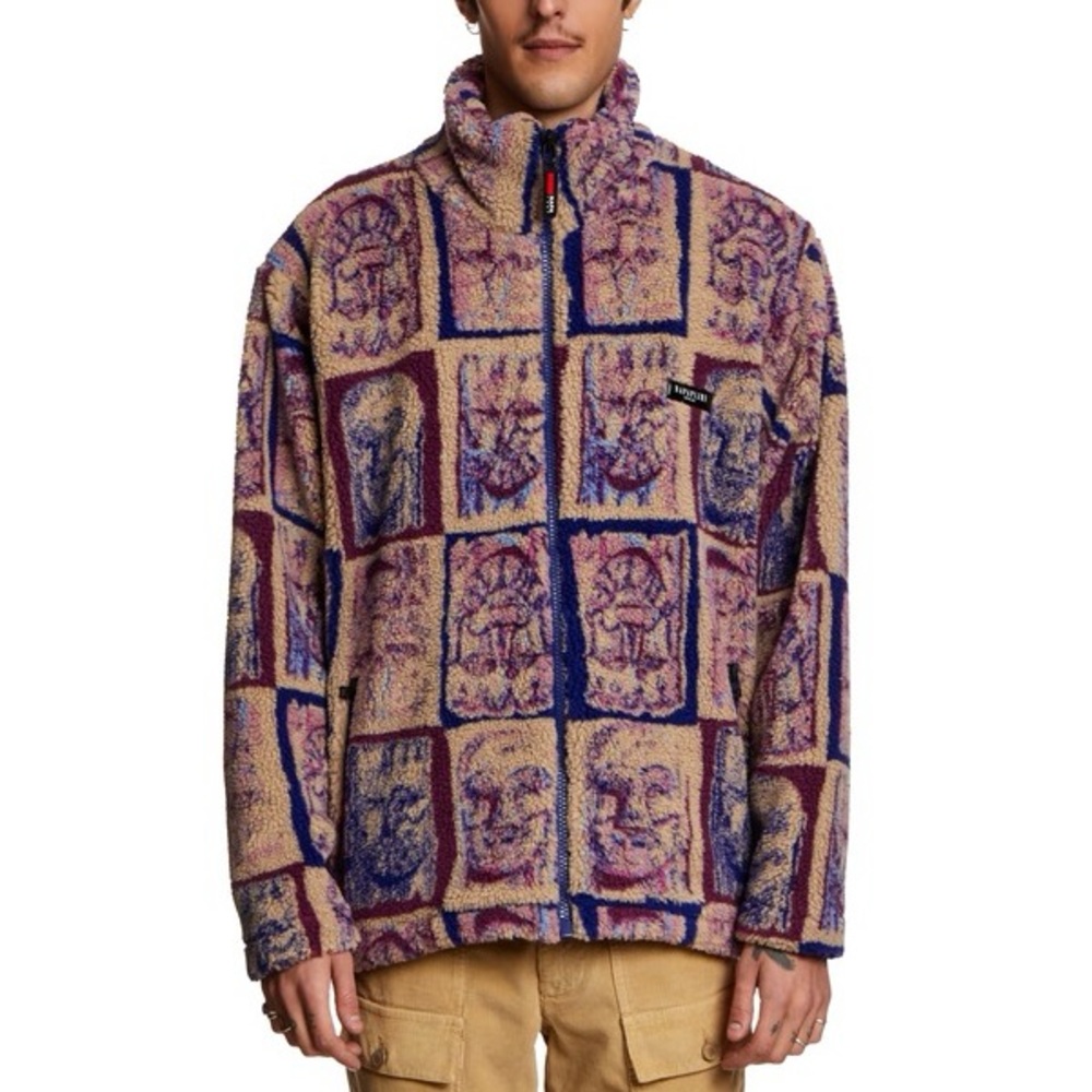 Napa by Martine Rose NAPAPIJRI T-Lokka Fleece Sherpa Jacket